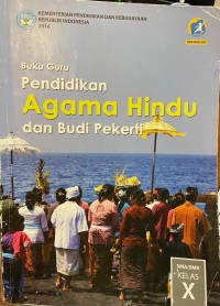 Image of Buku Guru Pendidikan Agama Hindu dan Budi Pekerti