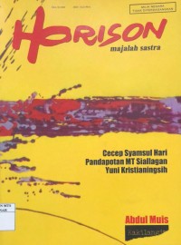 Image of Horison Majalah Sastra Edisi XI
