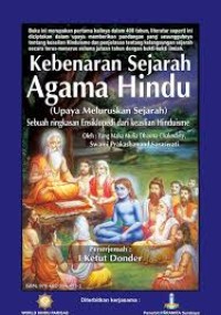 Image of Kebenaran Sejarah Agama Hindu