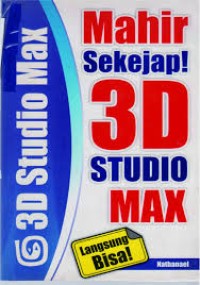 Image of MAHIR SEKEJAP! 3D STUDIO MAX