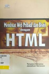 Image of MEMBUAT WEB PRIBADI DAN BISNIS HTML