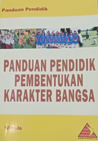 Image of Panduan Pendidik Pembentukan Karakter Bangsa