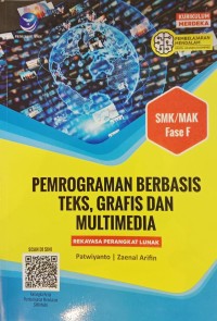 Image of Pemrograman Berbasis Teks, Grafis dan Multimedia Fase F