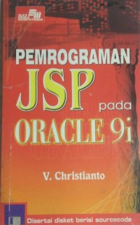 Image of Pemrograman JSP Pada Oracle 9i