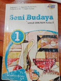 Image of Seni Budaya Kelas X Tahun 2014