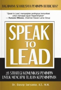 Image of SPEAK TO LEAD