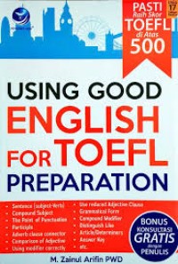 Image of USING GOOD ENGLISH FOR TOEFL PREPARATION