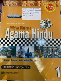 Image of Widya Dharma Agama Hindu