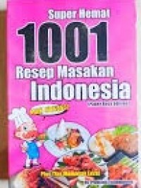 Image of SUPER HEMAT 1001 RESEP MASAKAN INDONESIA