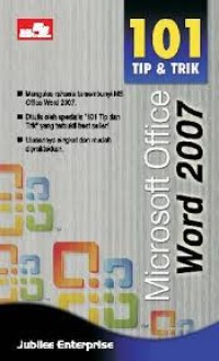 Image of 101 TIP & TRIK MICROSOFT OFFICE WORD 2007