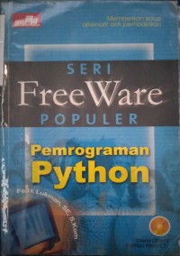 Image of SERI FREE WARE POPULER PEMROGRAMAN PYTHON